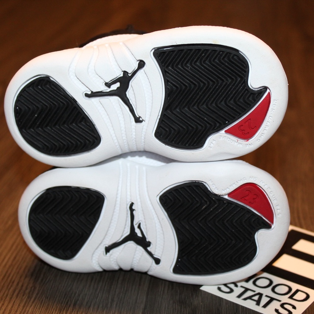 Air Jordan 12 Retro Playoffs Infant Size 4c Sneakers - Picture 13 of 13